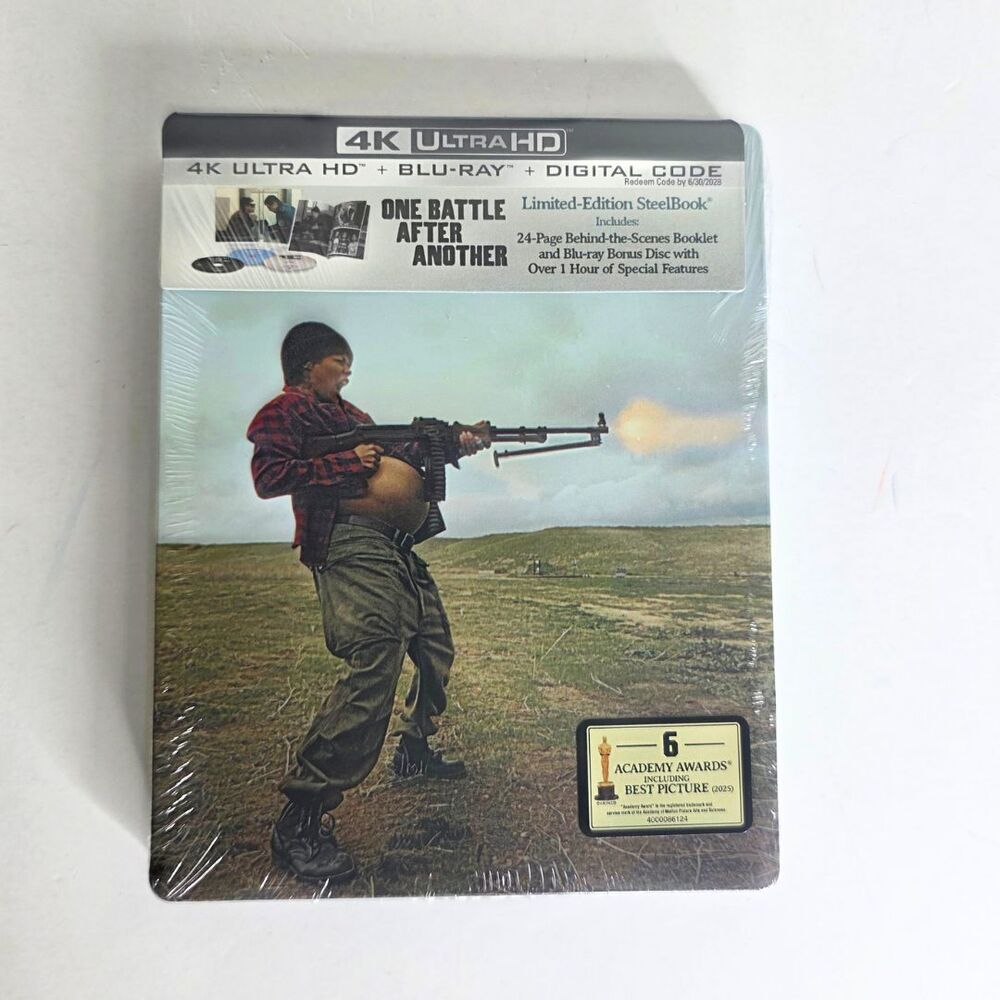 One Battle After Another - 4K UHD SteelBook - NEW SEALED